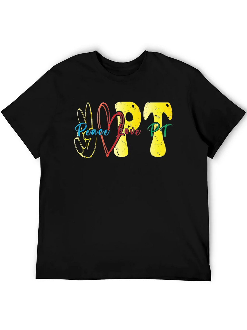 Peace Love PT T-Shirt - Therapy Tee product image 5