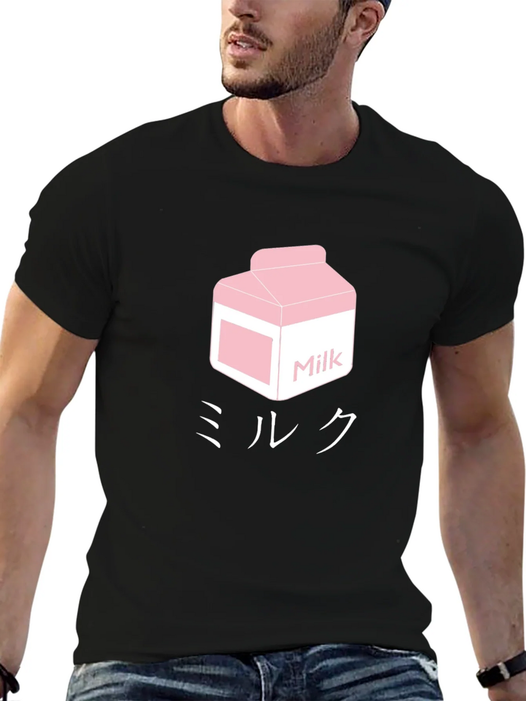 Milk Carton Graphic Tee - Kawaii Style product image 6