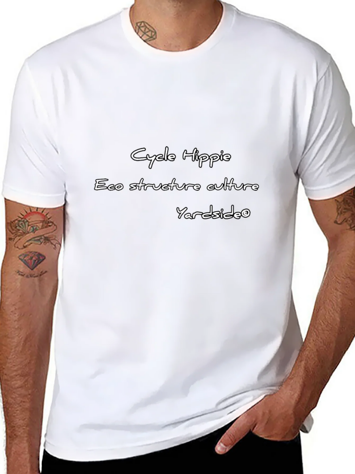 Cycle Hippie Graphic Tee - Eco-Friendly Fashion product image 7