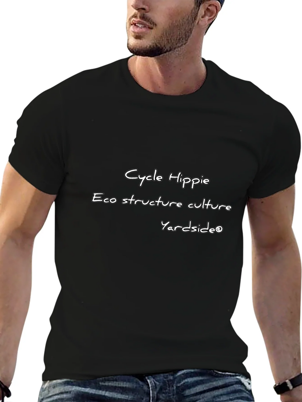 Cycle Hippie Graphic Tee - Eco-Friendly Fashion product image 6