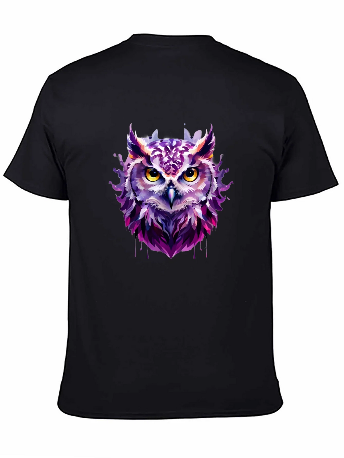 Artistic Owl Graphic Tee - Unique Design product image 4