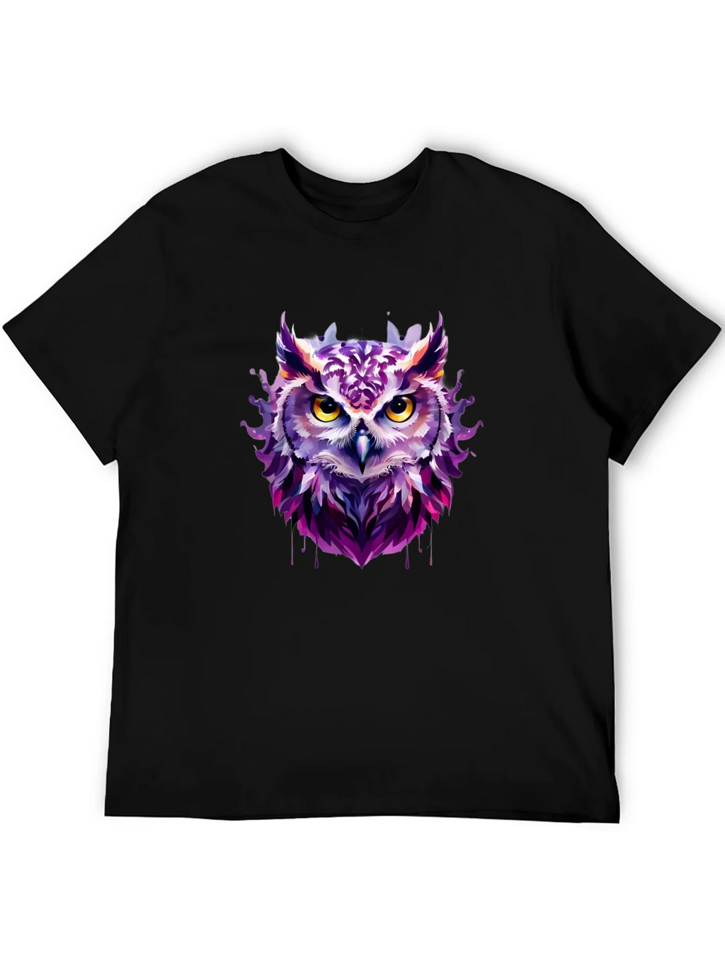 Artistic Owl Graphic Tee - Unique Design product image 5