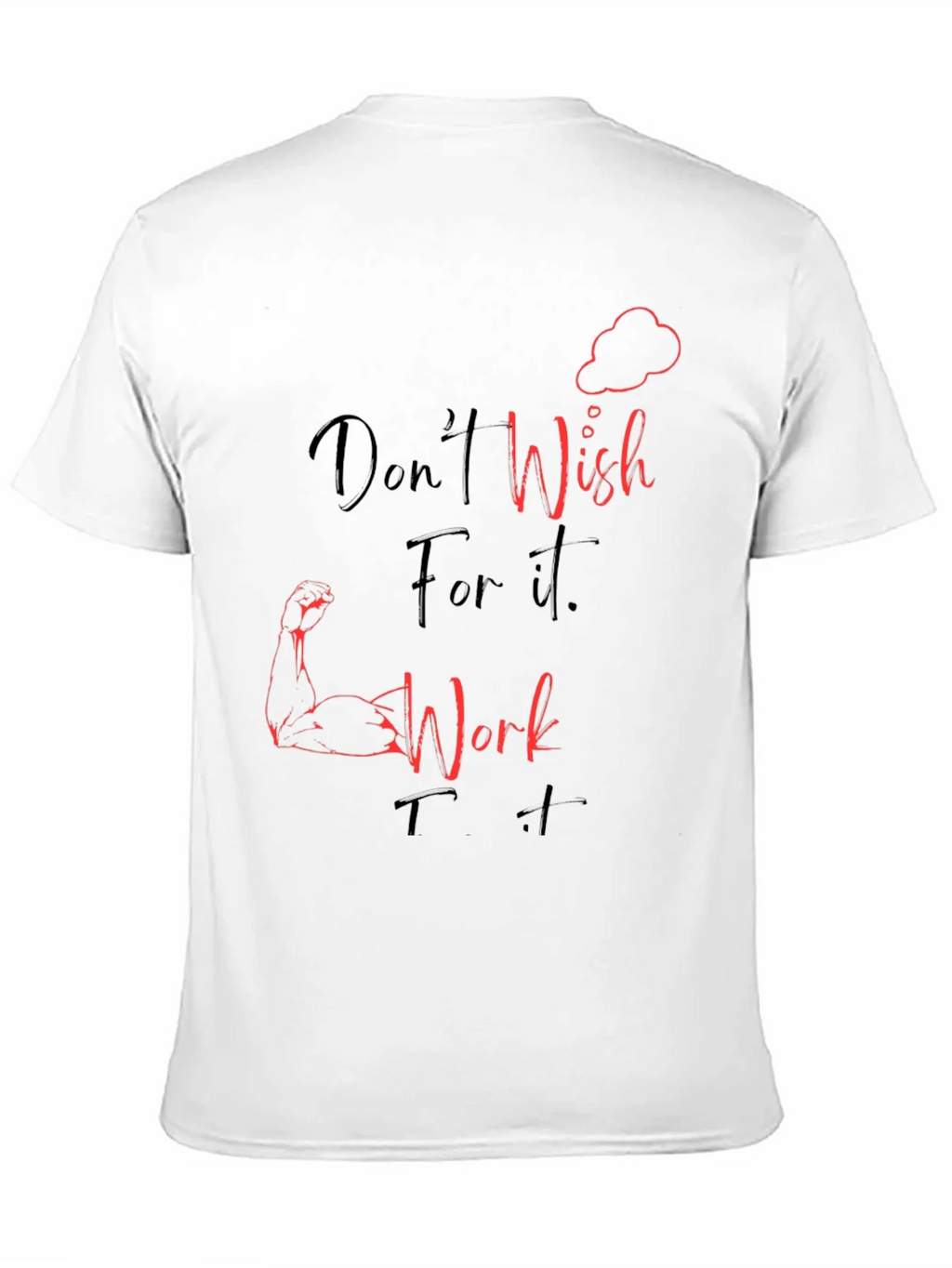 Motivational Workout Graphic T-Shirt product image 9