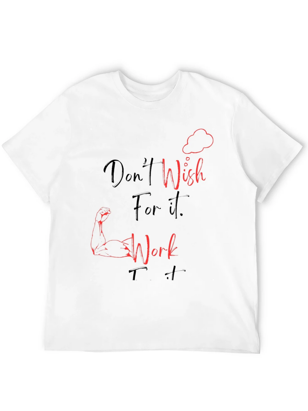 Motivational Workout Graphic T-Shirt product image 10