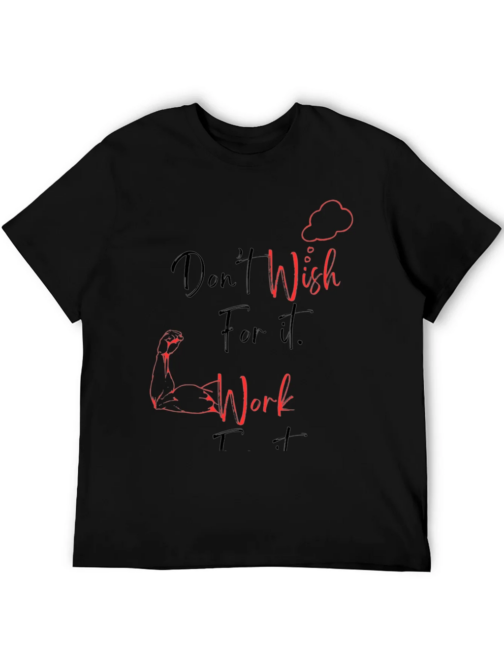 Motivational Workout Graphic T-Shirt product image 5