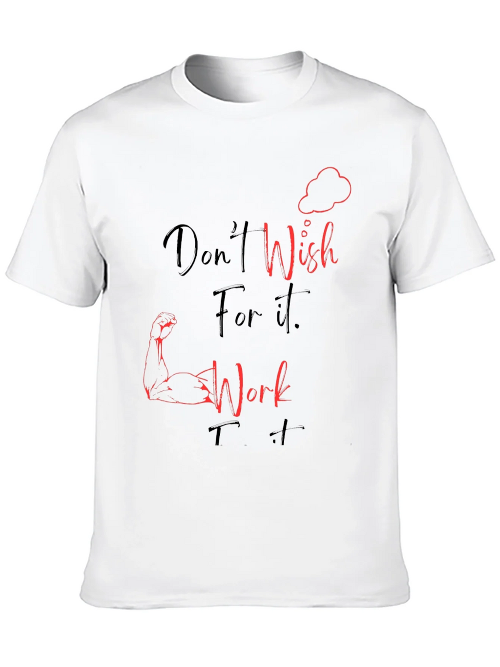 Motivational Workout Graphic T-Shirt product image 8