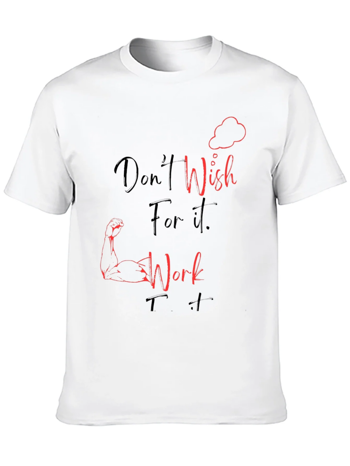 Motivational Workout Graphic T-Shirt product image 8