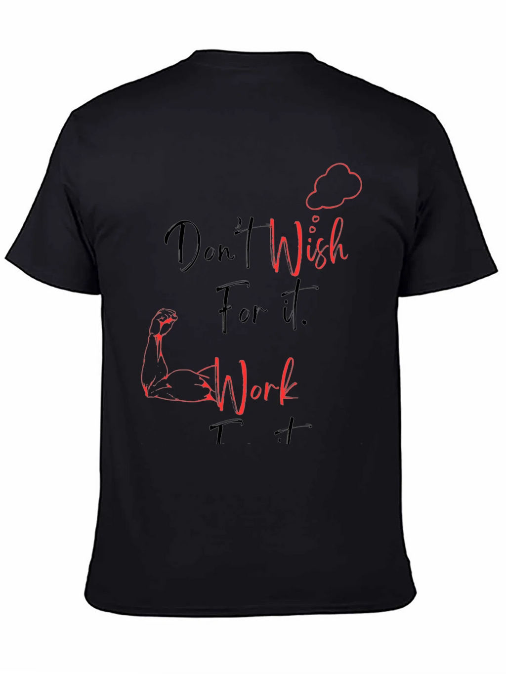Motivational Workout Graphic T-Shirt product image 4