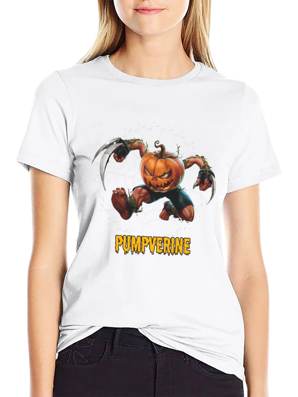 Pumpverine Halloween T-Shirt product image 2