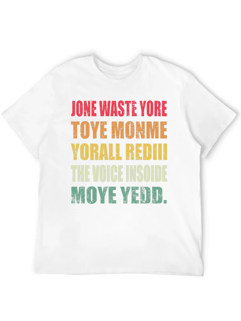 Retro Text T-Shirt product image 11