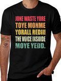 Retro Text T-Shirt product image 1