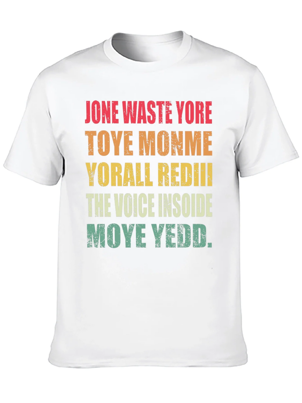 Retro Text T-Shirt product image 9