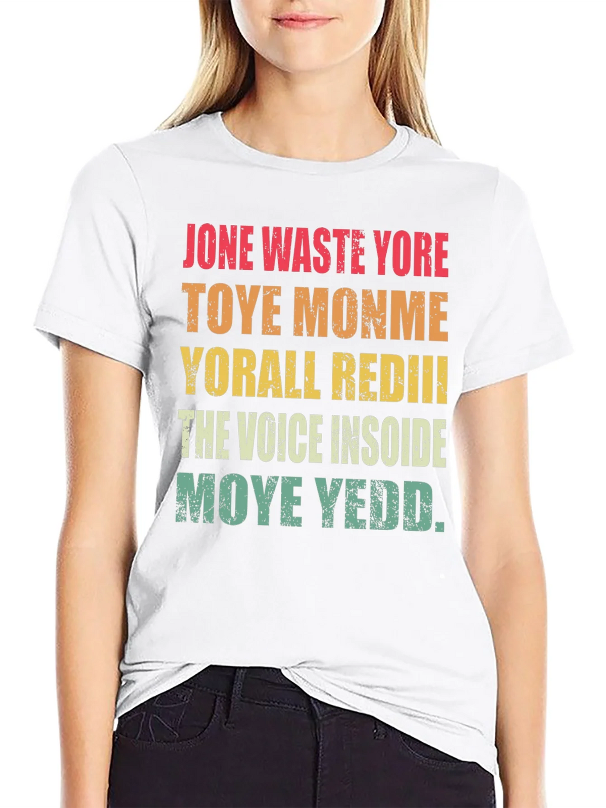 Retro Text T-Shirt product image 8