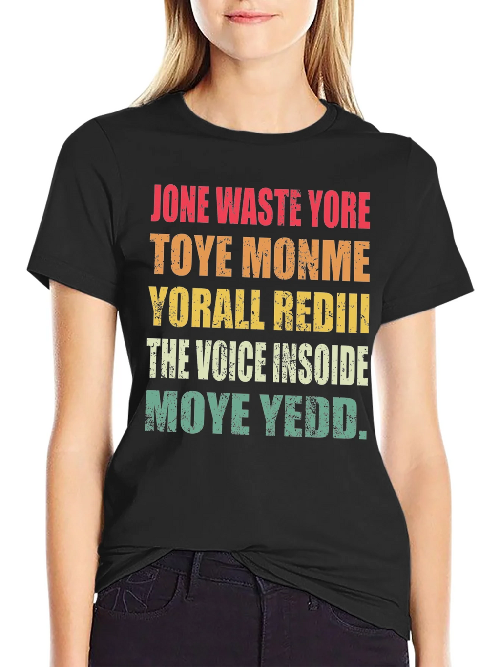 Retro Text T-Shirt product image 2