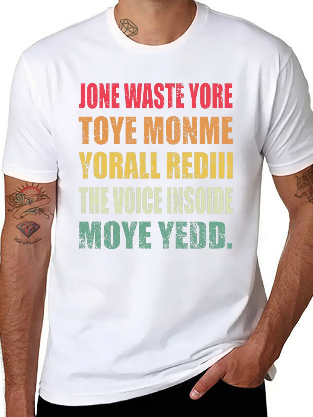 Retro Text T-Shirt product image 7