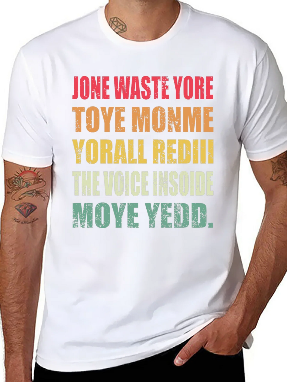 Retro Text T-Shirt product image 7