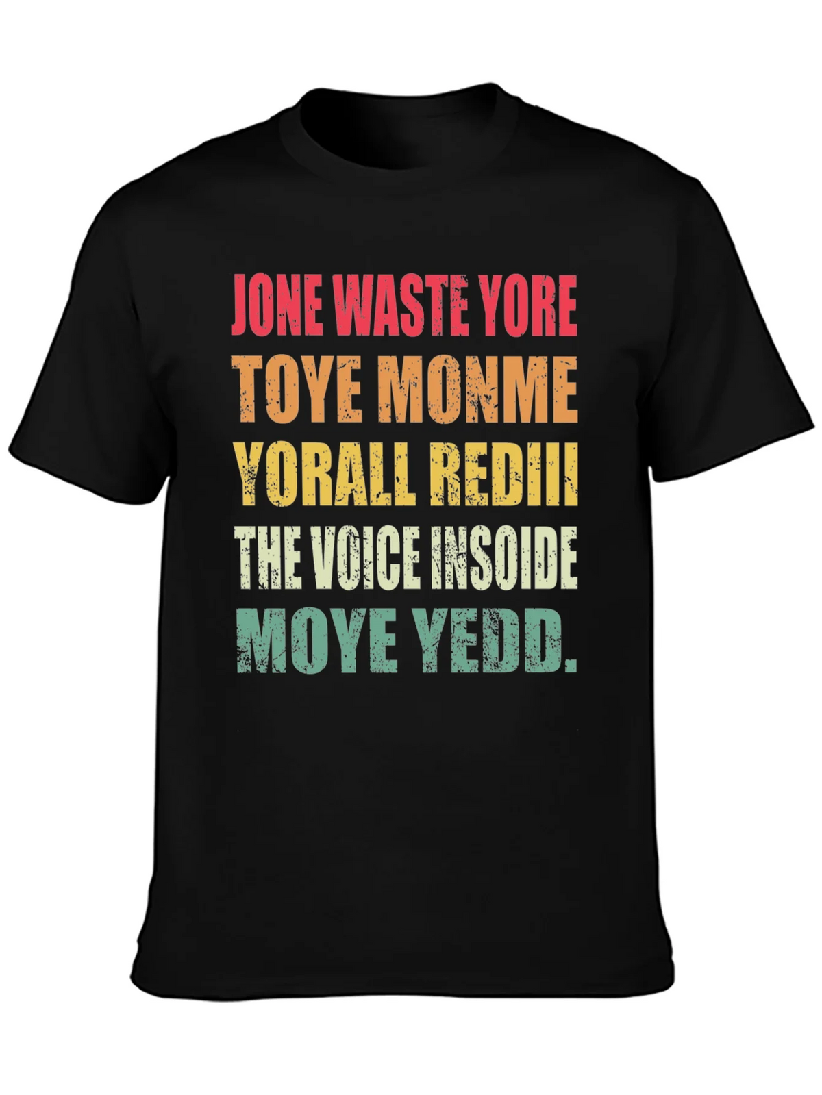 Retro Text T-Shirt product image 3