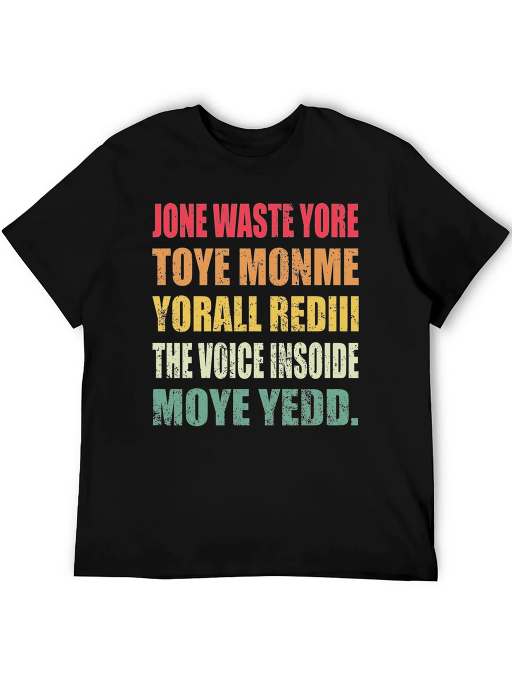 Retro Text T-Shirt product image 5