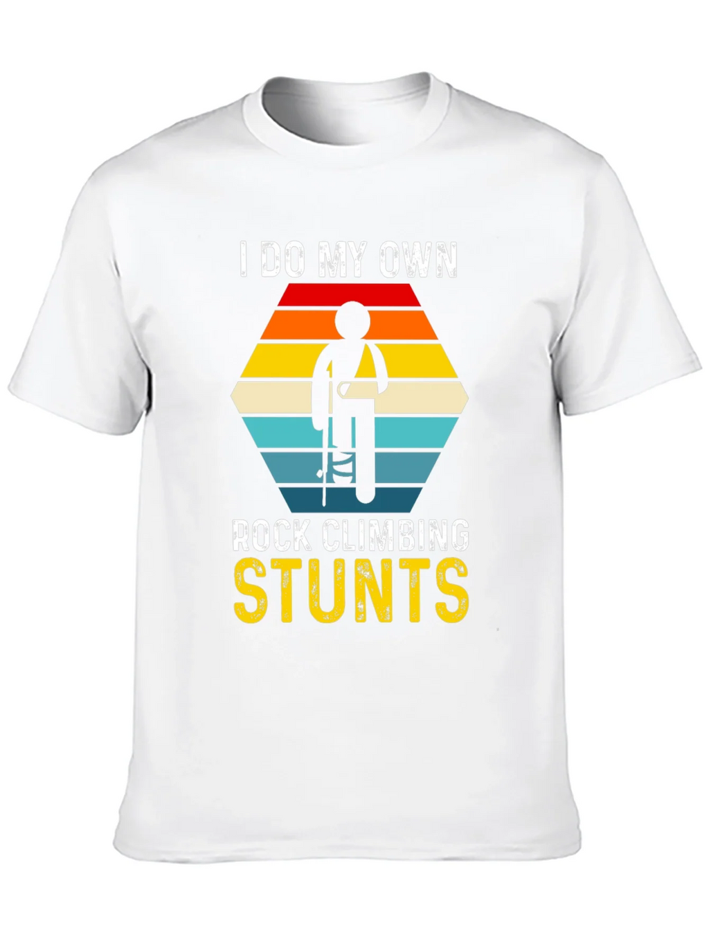 Rock Climbing Stunts Graphic T-Shirt product image 5