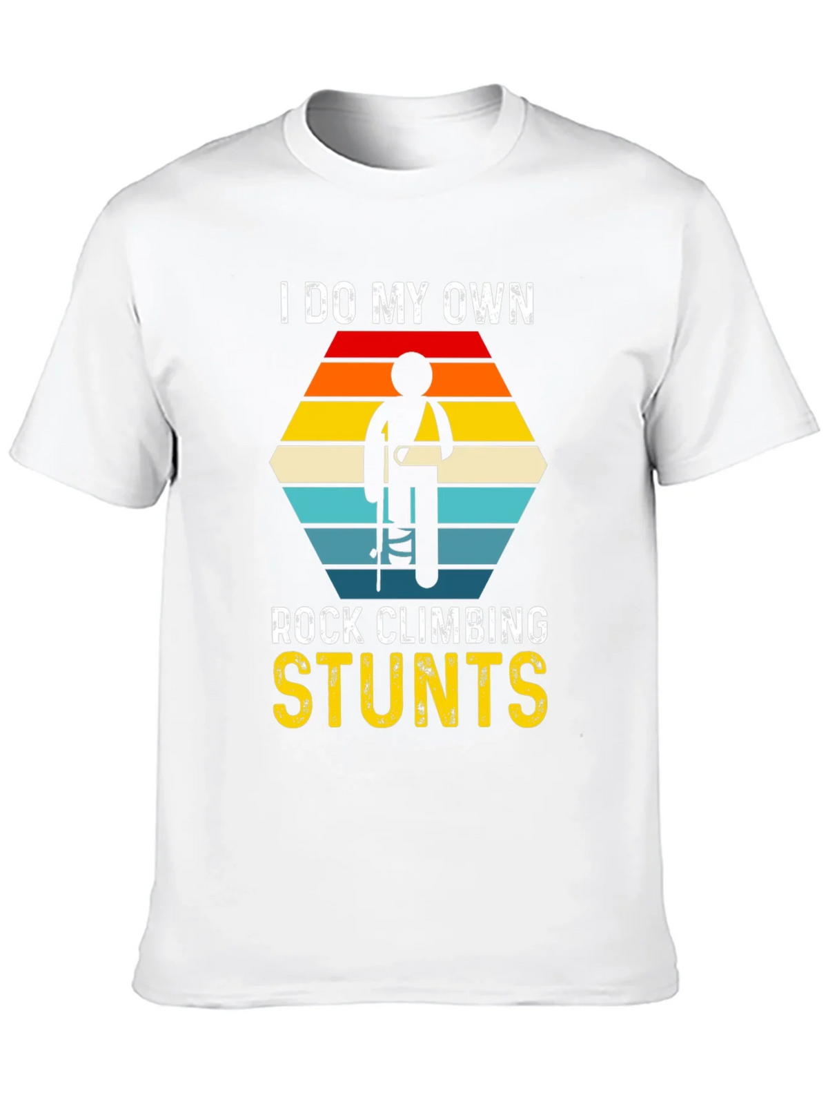 Rock Climbing Stunts Graphic T-Shirt product image 5