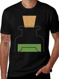 Potion Graphic Tee - Alchemist Style Black T-Shirt product image 1