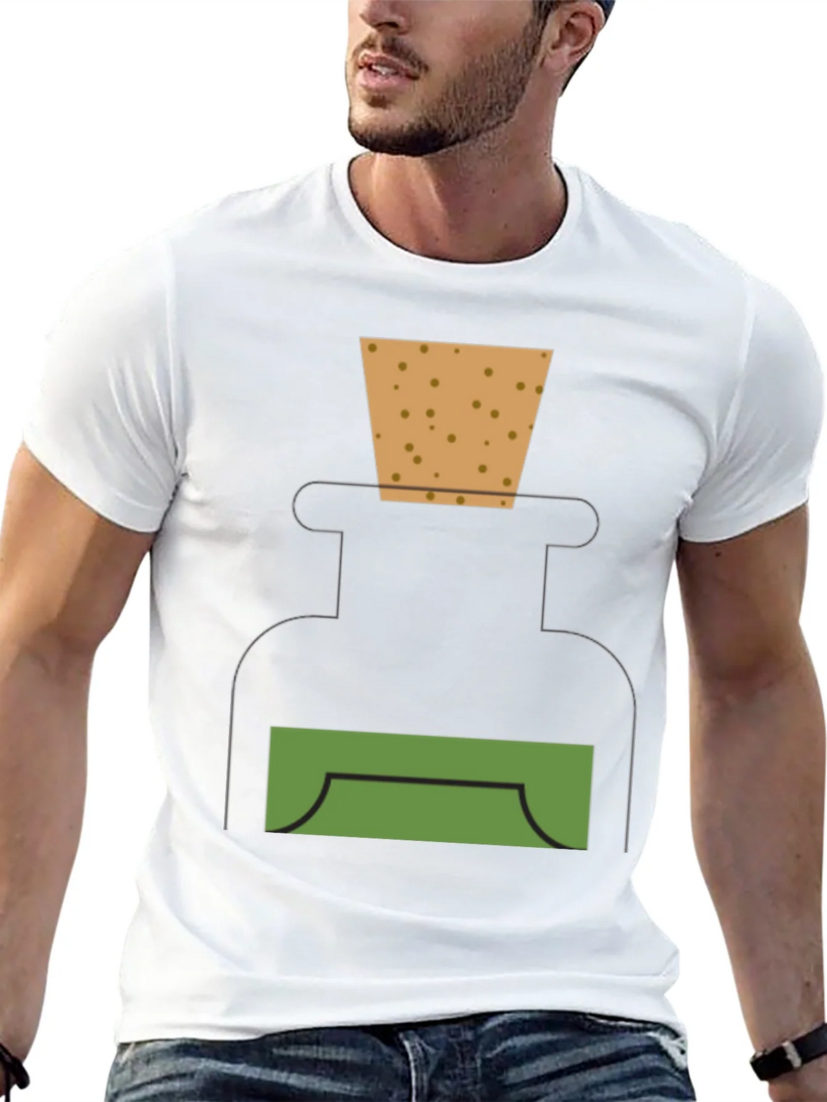 Potion Graphic Tee - Alchemist Style Black T-Shirt product image 5