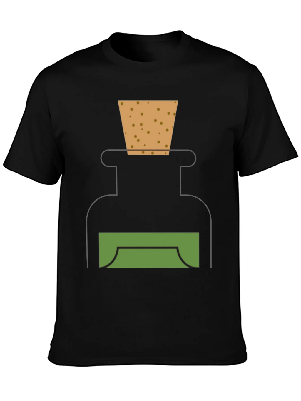 Potion Graphic Tee - Alchemist Style Black T-Shirt product image 2
