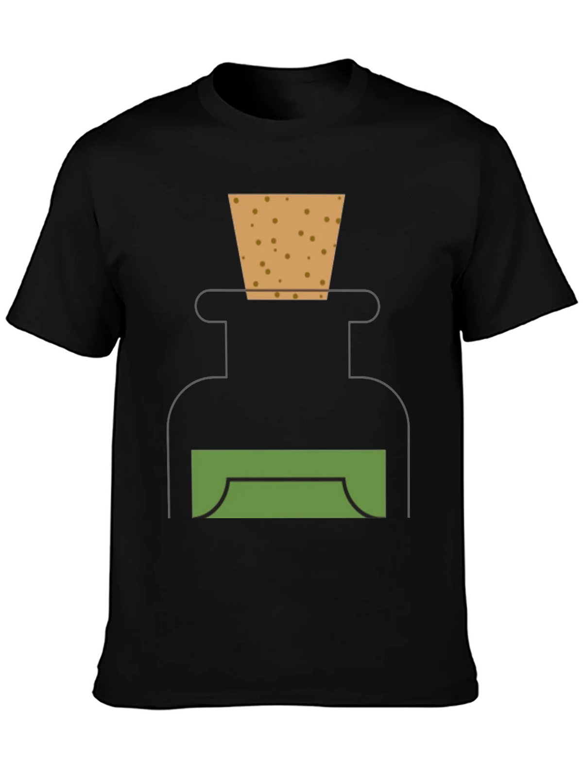 Potion Graphic Tee - Alchemist Style Black T-Shirt product image 2