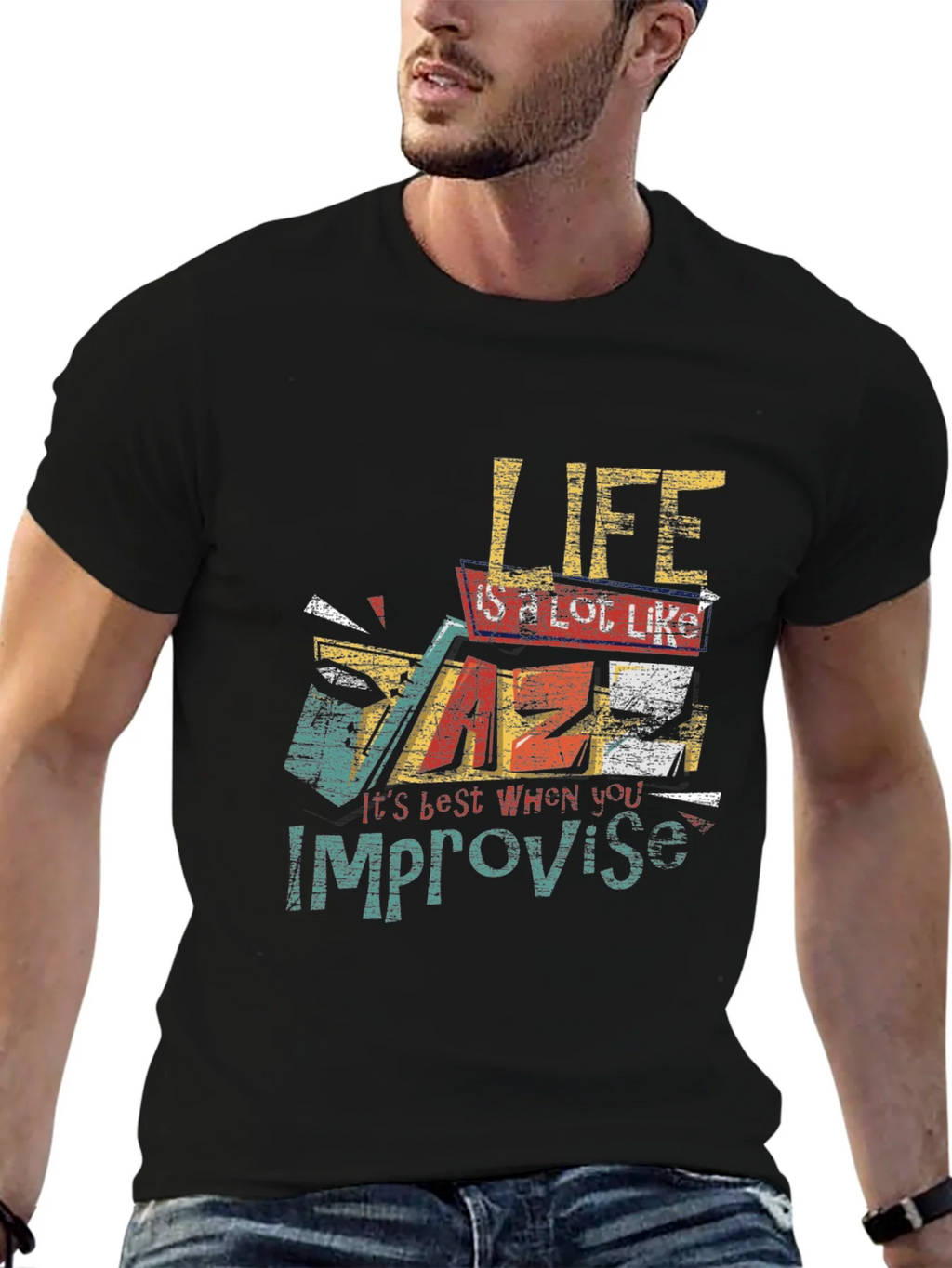 Life Improvise Graphic Print Tee product image 6