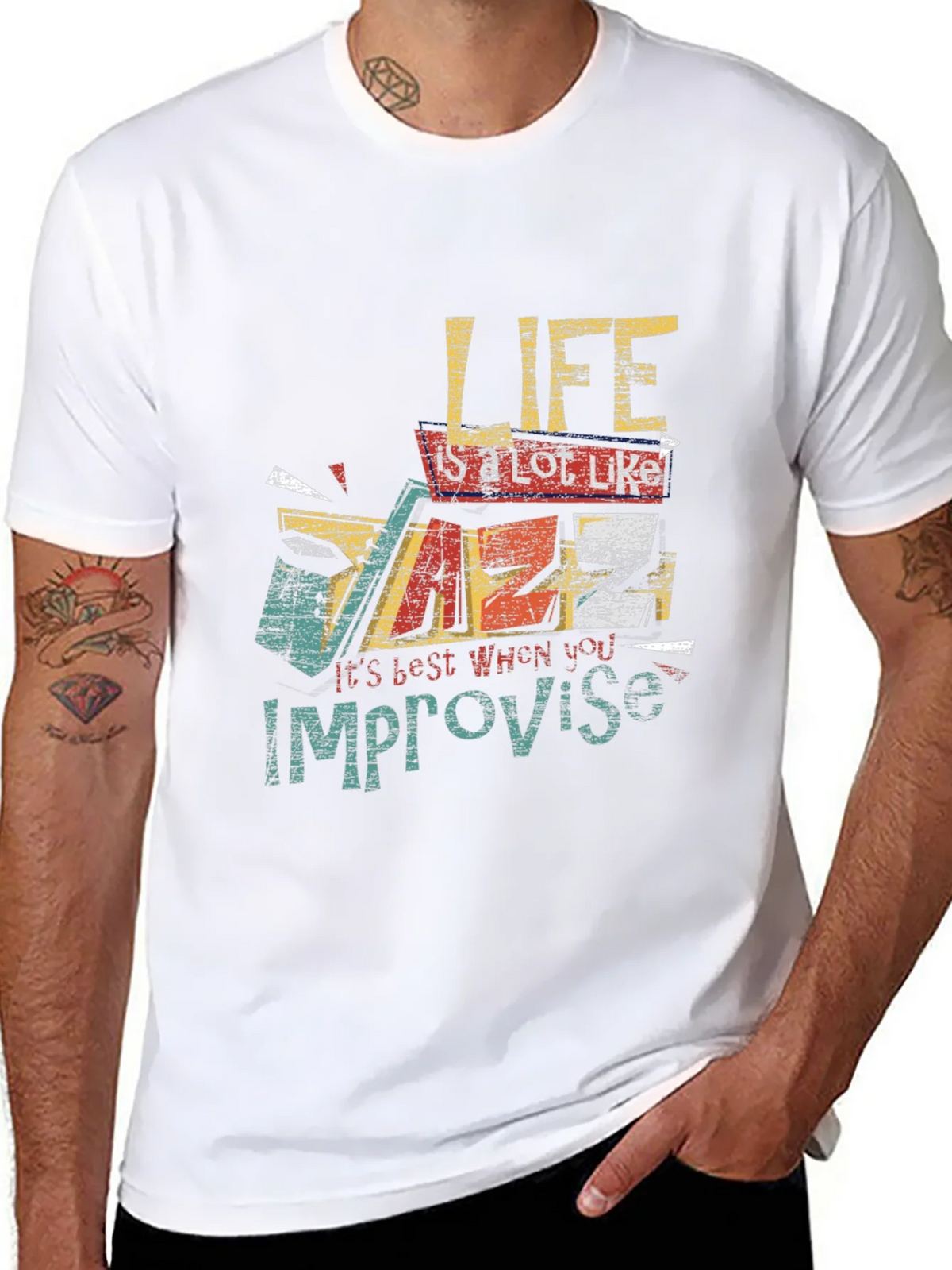 Life Improvise Graphic Print Tee product image 7