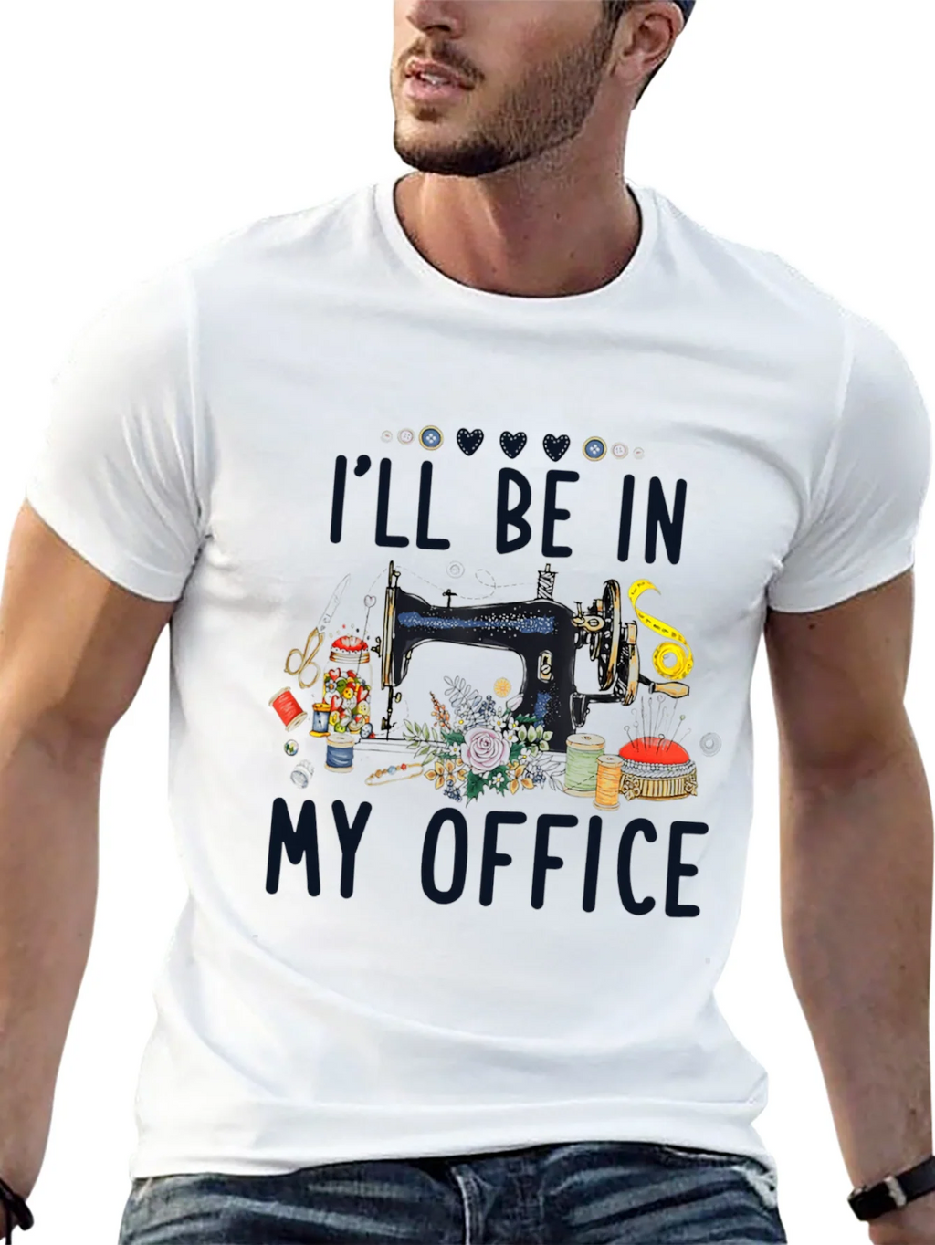 Sewing Room T-Shirt: Ill Be In My Office product image 11