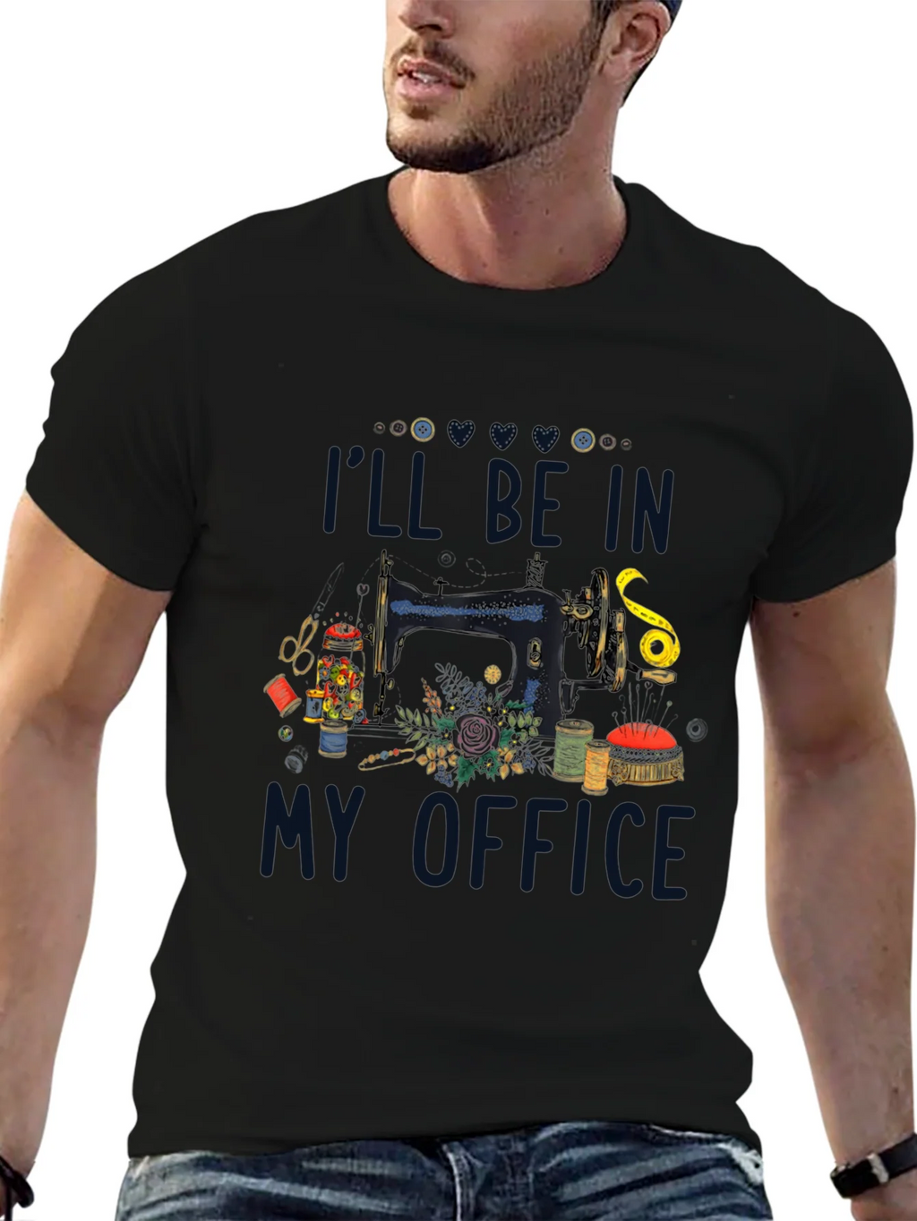 Sewing Room T-Shirt: Ill Be In My Office product image 6