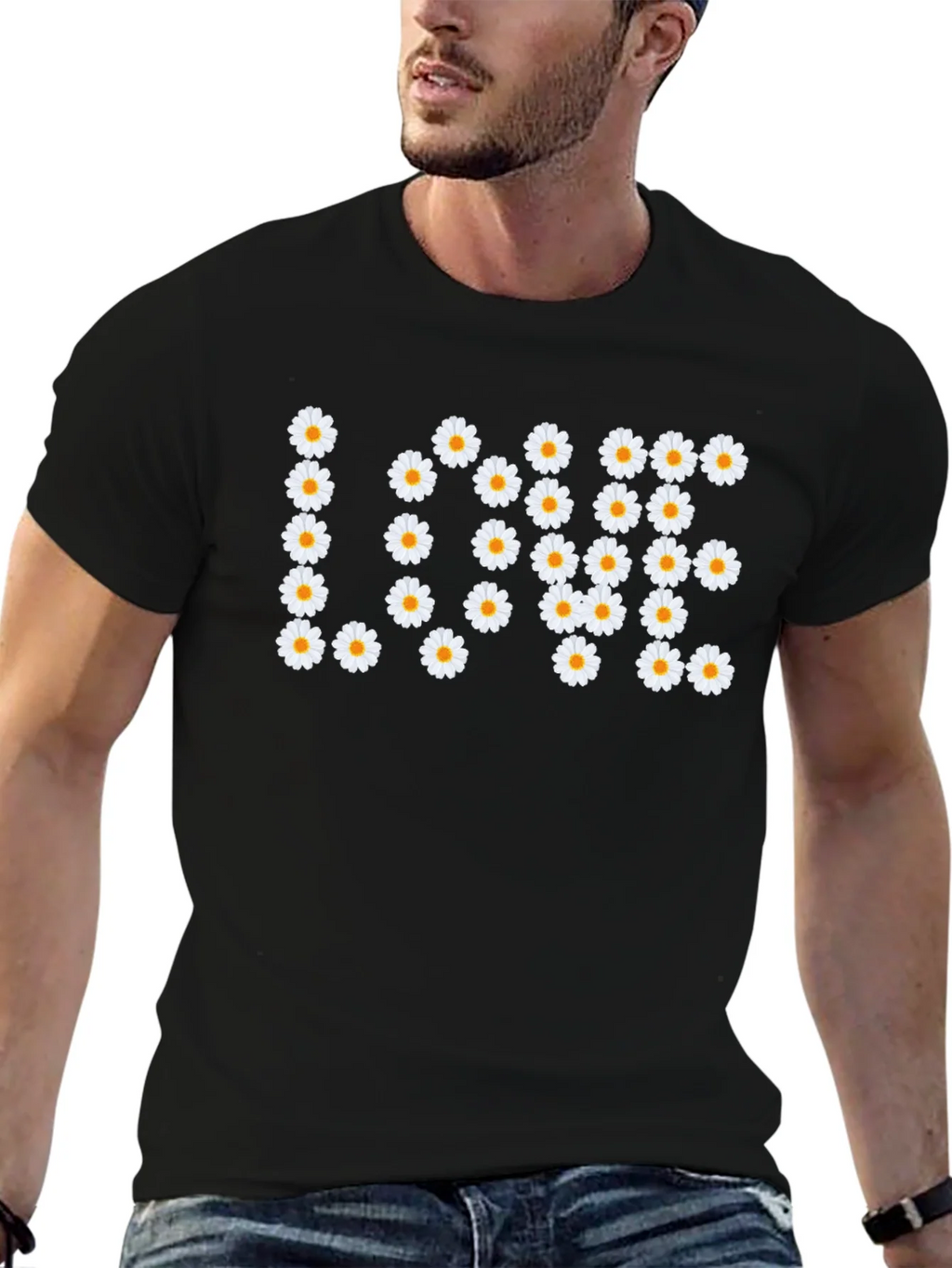 Daisy Love Graphic Tee - Black product image 4
