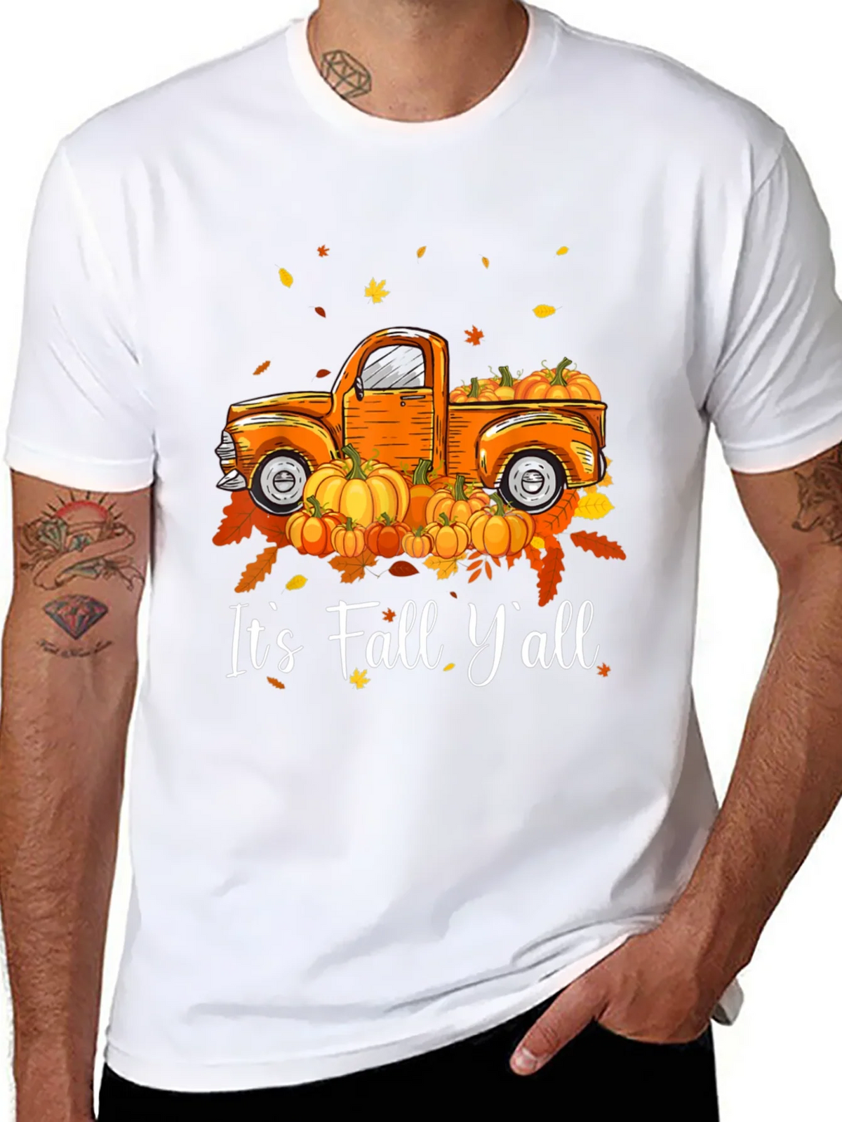 Its Fall Yall Truck T-Shirt product image 6