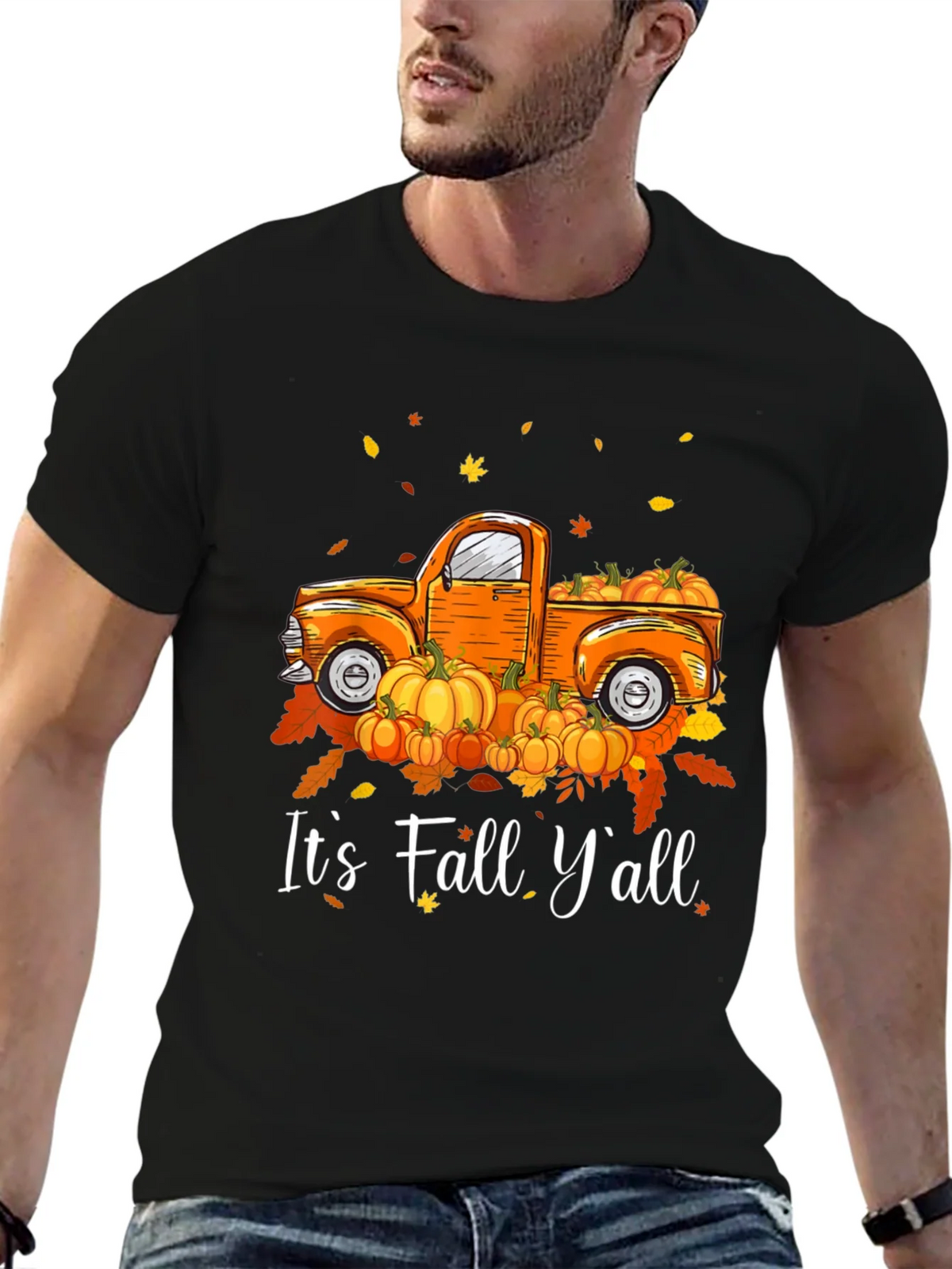 Its Fall Yall Truck T-Shirt product image 5