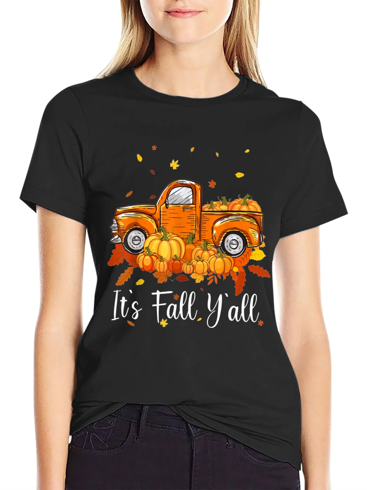 Its Fall Yall Truck T-Shirt product image 2
