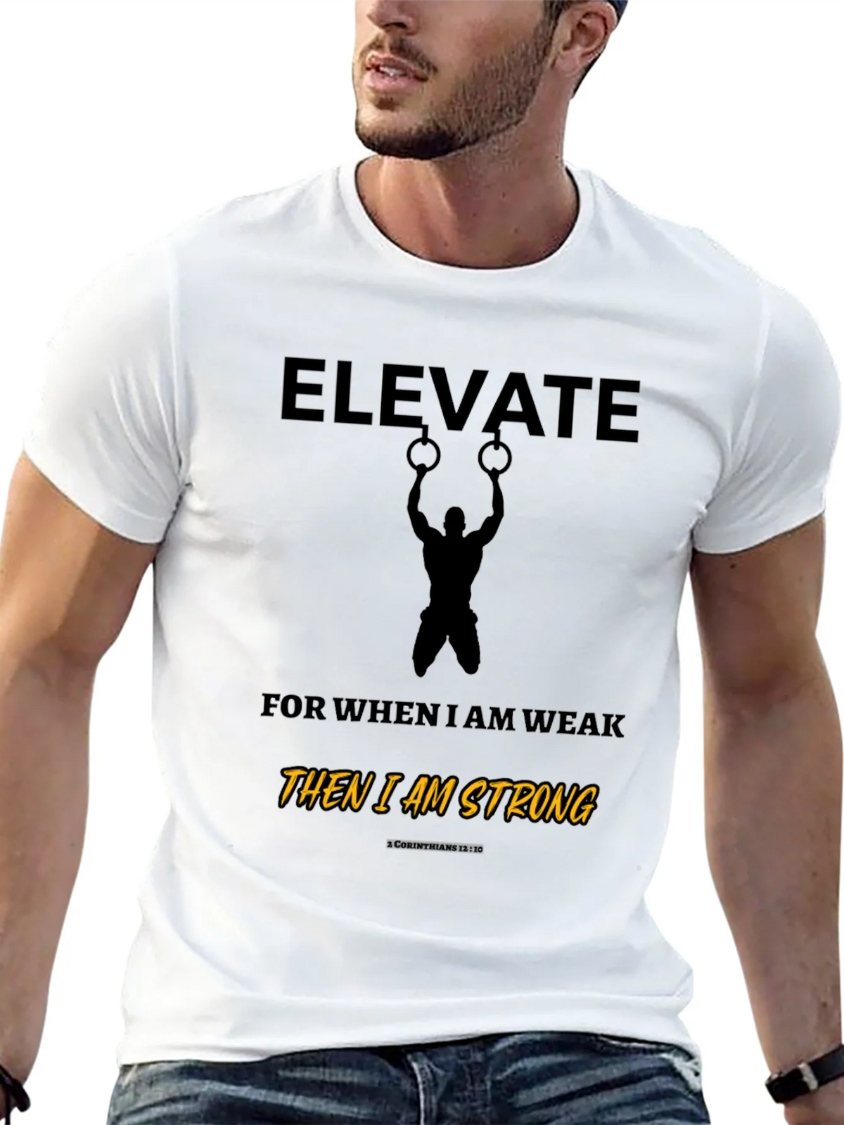 Elevate Gym Motivation T-Shirt product image 12