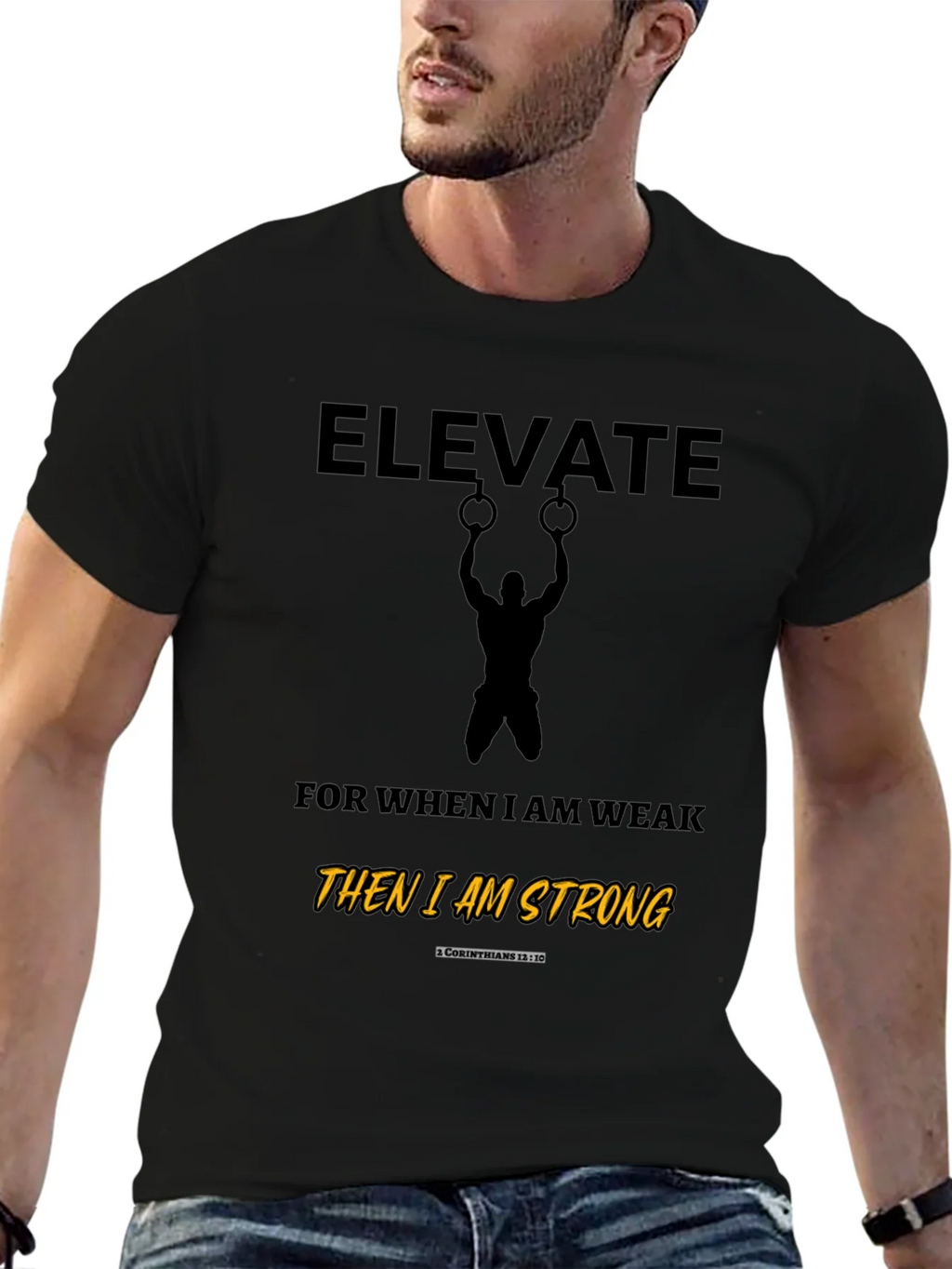 Elevate Gym Motivation T-Shirt product image 6