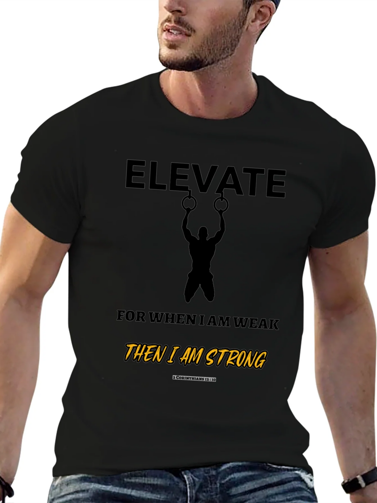 Elevate Gym Motivation T-Shirt product image 6