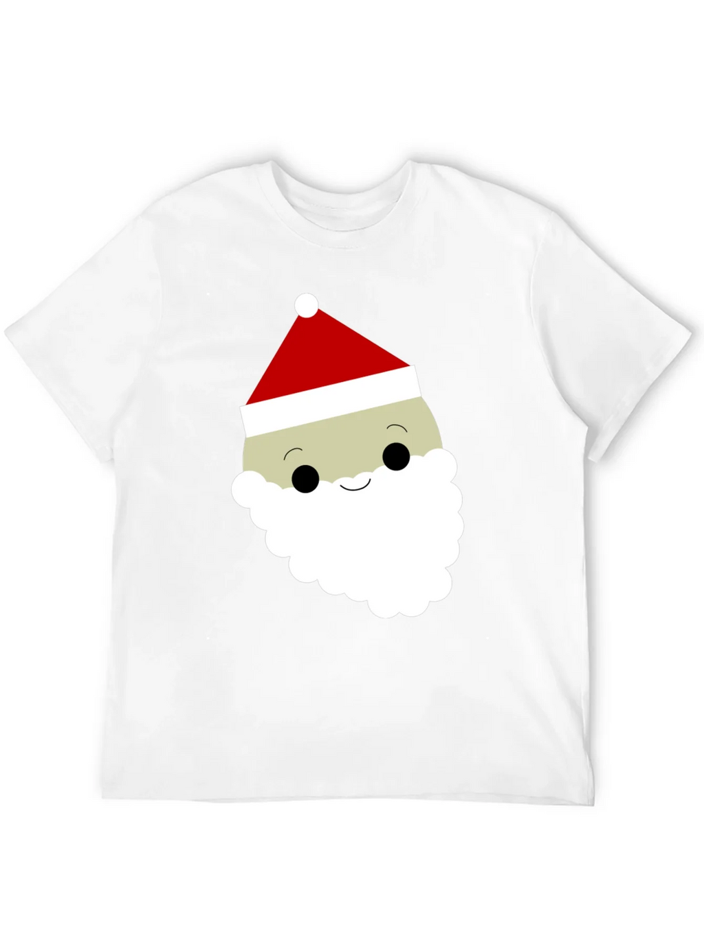 Festive Santa Face Graphic Tee product image 4