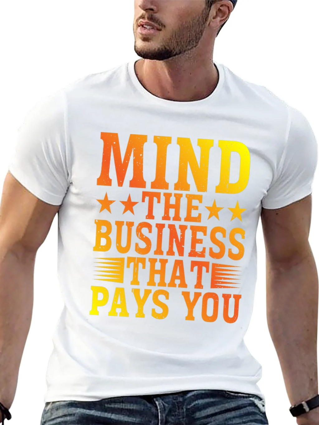 Mind The Business That Pays You Graphic Tee product image 12