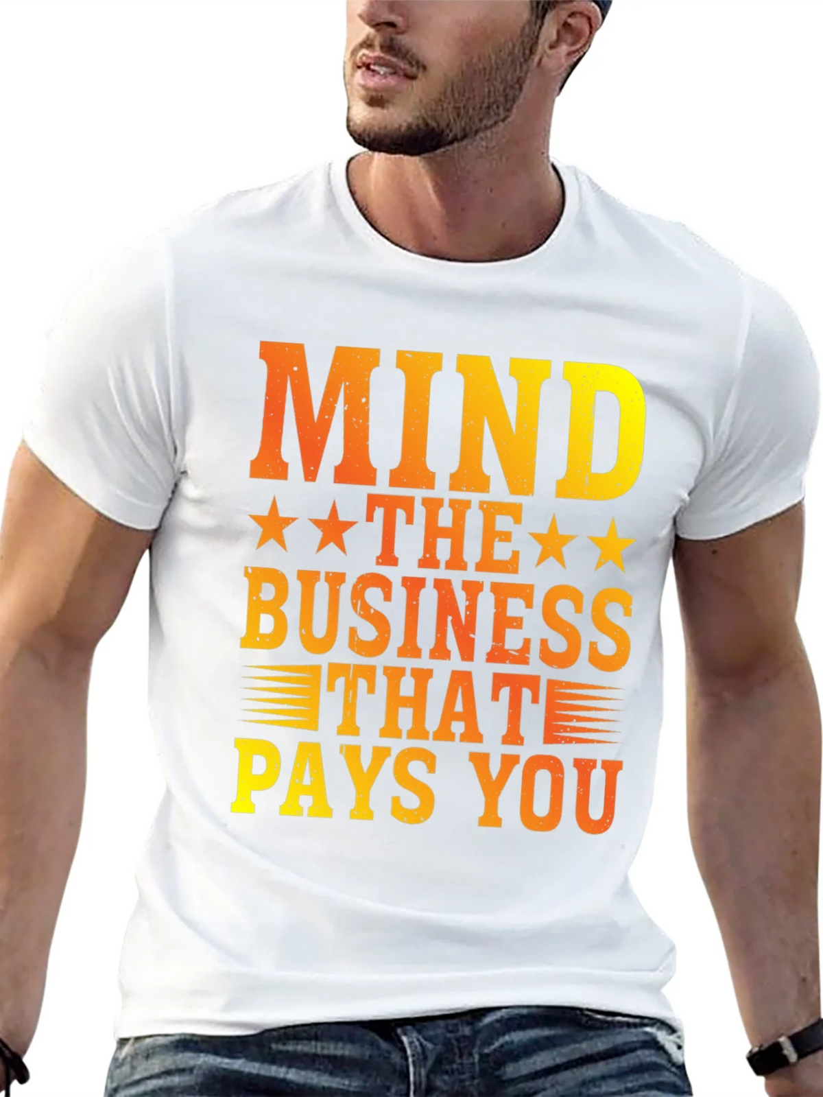 Mind The Business That Pays You Graphic Tee product image 12