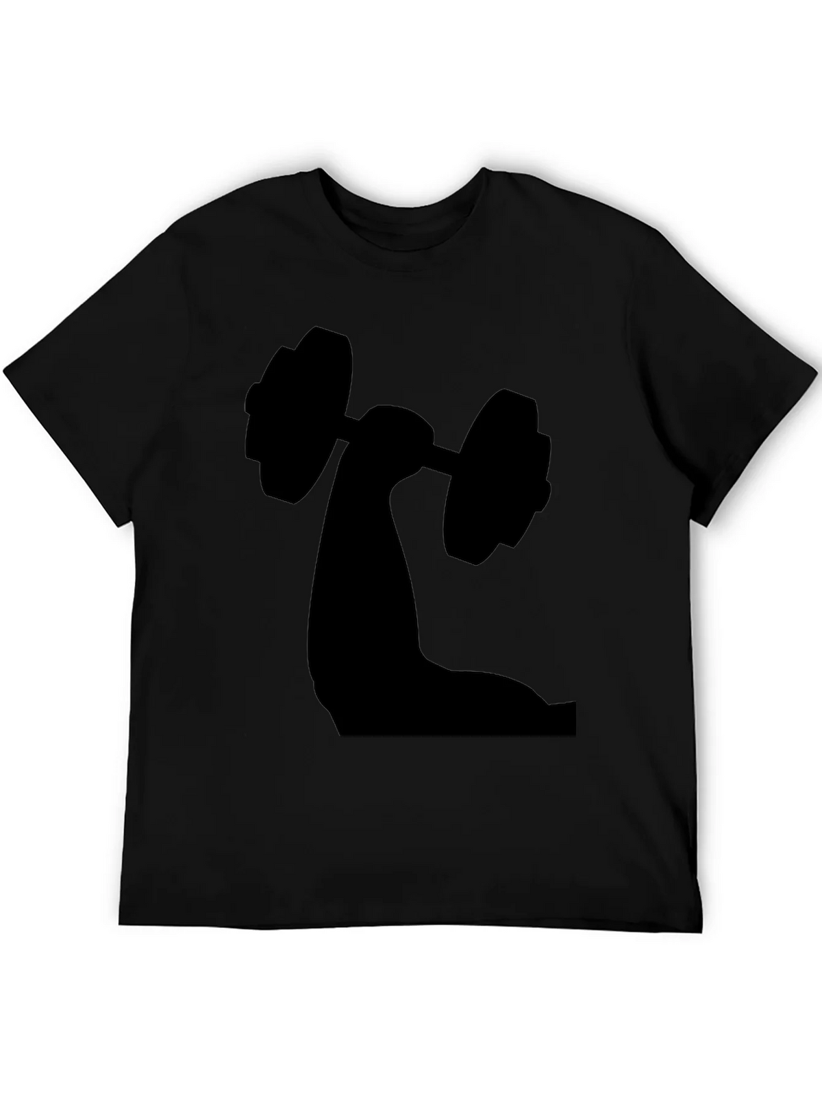 Weightlifting Arm Graphic Tee - Black product image 5