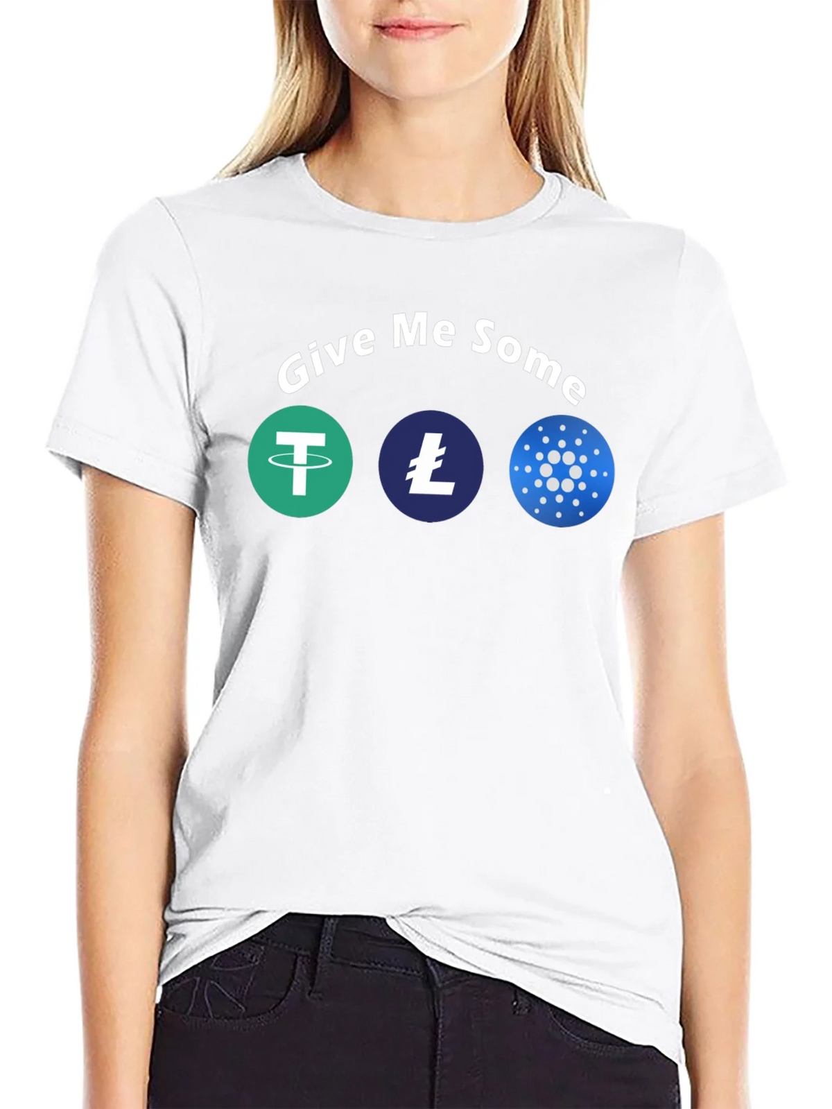 Give Me Some Crypto T-Shirt - Fun Cryptocurrency Tee product image 8