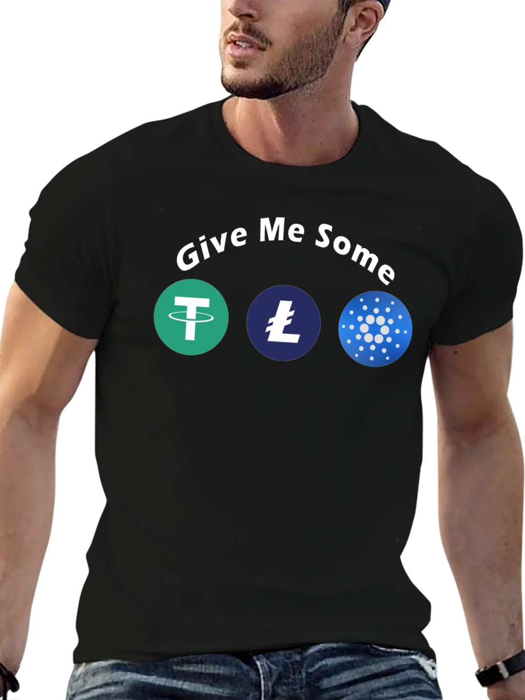 Give Me Some Crypto T-Shirt - Fun Cryptocurrency Tee product image 6