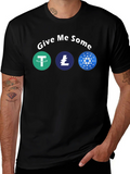 Give Me Some Crypto T-Shirt - Fun Cryptocurrency Tee product image 1