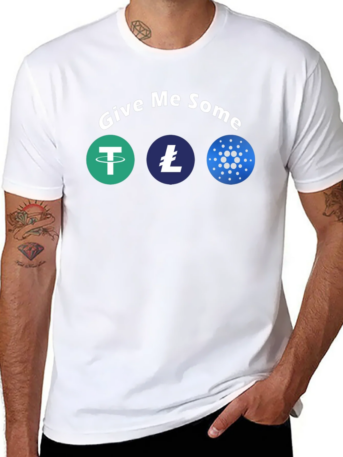 Give Me Some Crypto T-Shirt - Fun Cryptocurrency Tee product image 7