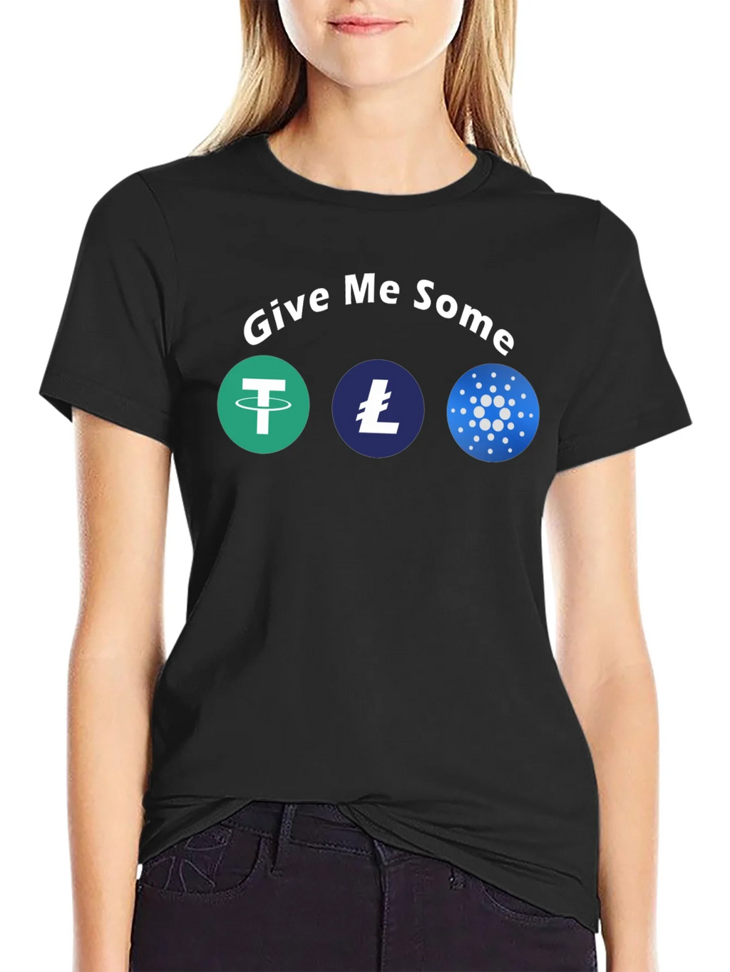 Give Me Some Crypto T-Shirt - Fun Cryptocurrency Tee product image 2