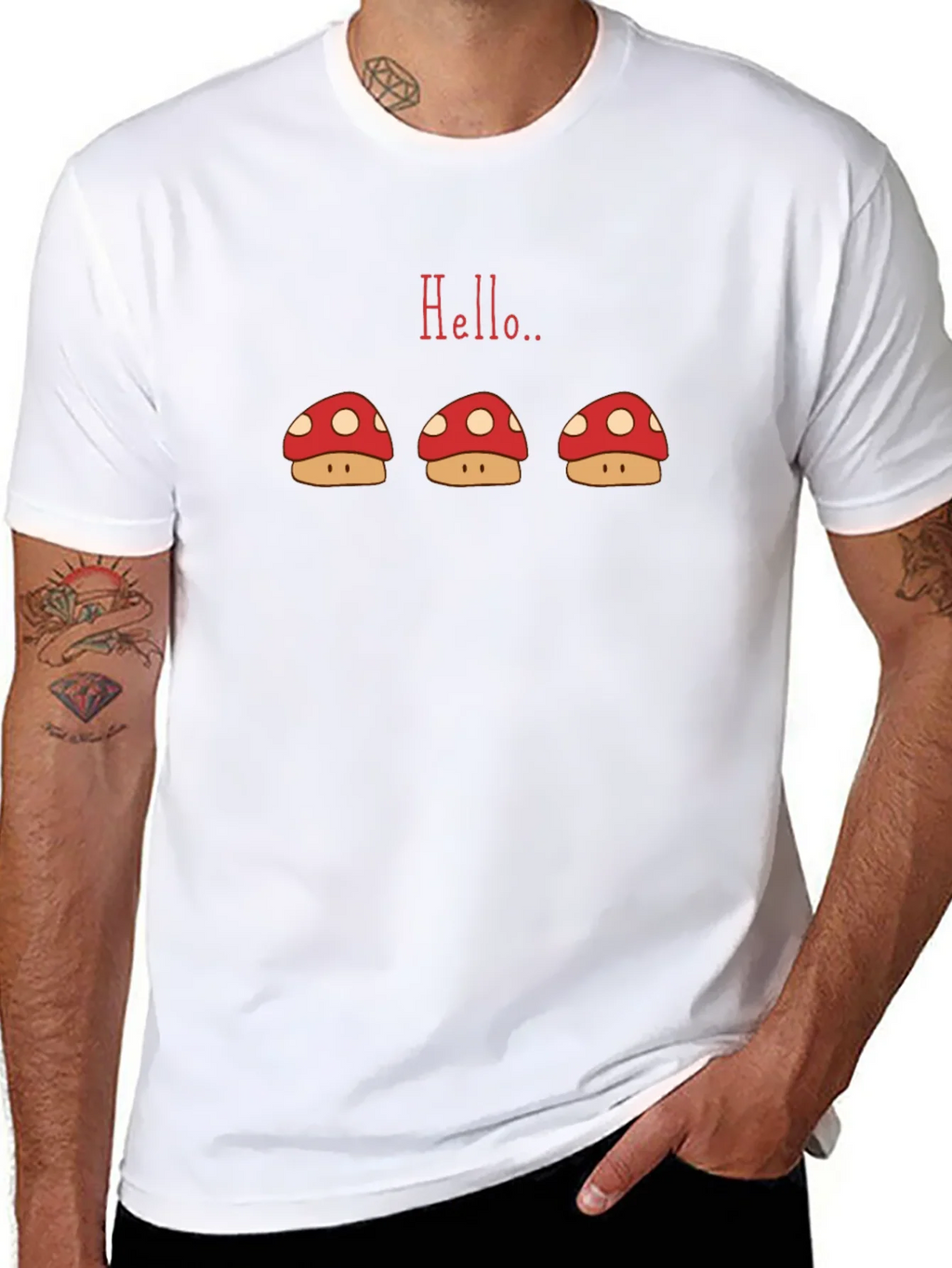 Mushroom Graphic T-Shirt - Quirky Casual Tee product image 7