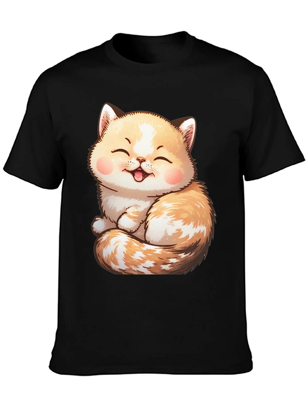 Cute Cat Graphic Tee - Soft & Comfortable product image 2